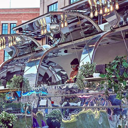 Park Bar Launch With Soundcream Airstream
